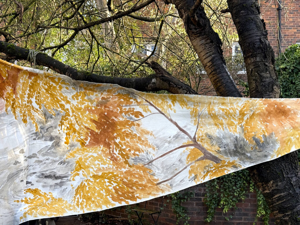 Equatorial Belt Of Calms , Installation in the garden, detail